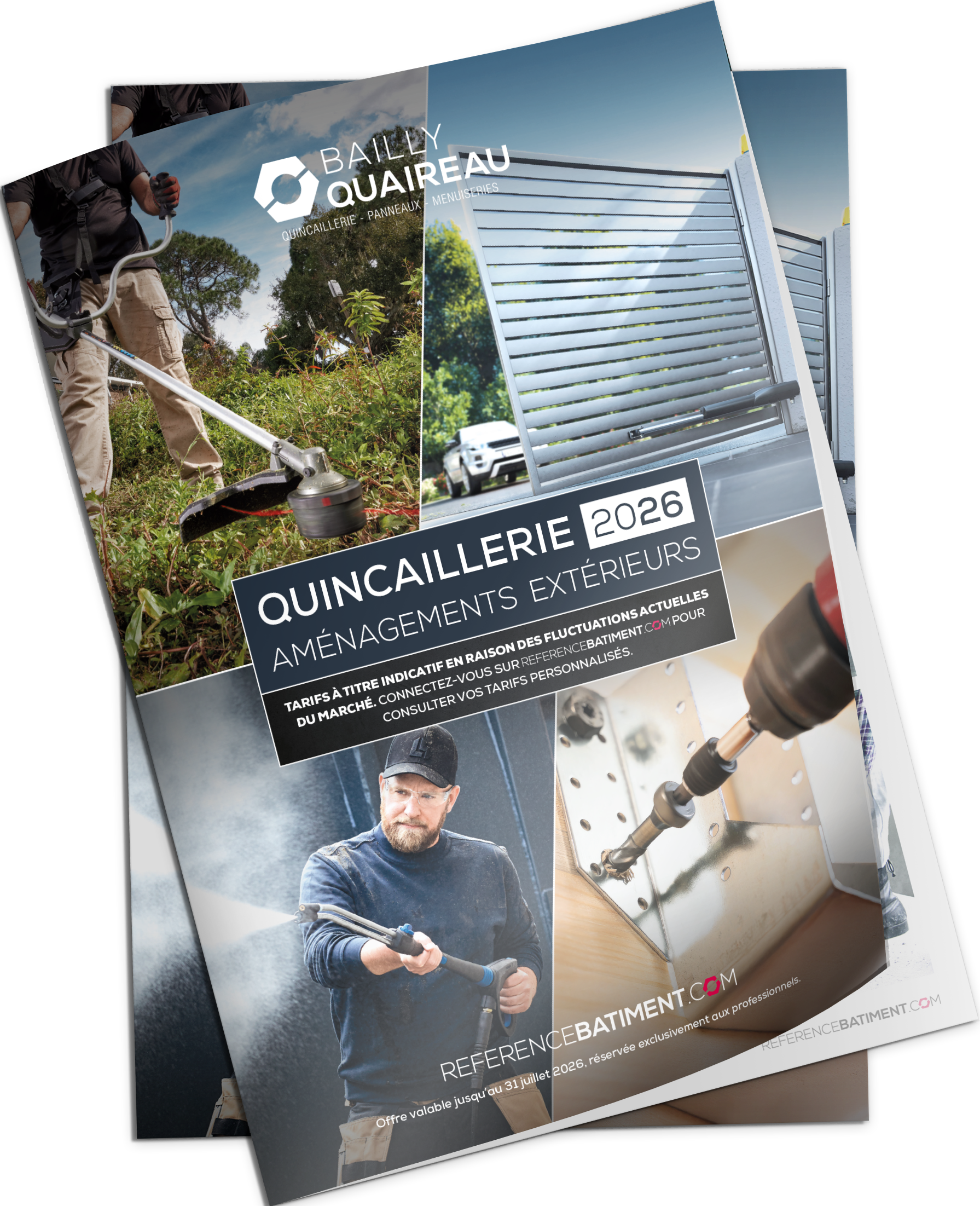 Couverture de QUINCAILLERIE D'AMÉNAGEMENTS EXTÉRIEURS 2026
